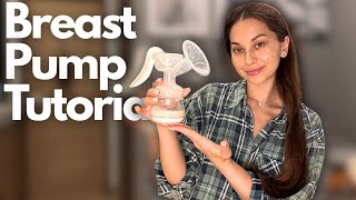 4K Usa Manual Breast Pump Tutorial Step By Step For Beginners With Diana