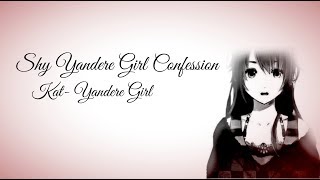 ASMR | Shy Yandere Girl Confession | Roleplay