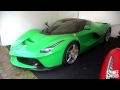 Jay Kay's Bright Green Ferrari LaFerrari (Jamiroquai)