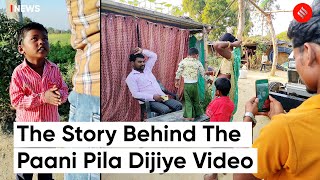 The Story Behind Paani Pila Dijiye Video Pani Pila Dijiye Boy Interview The Indian Express