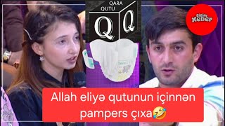 Hüseyn Canlıda Allah Eliyə Qutunun Içinnən Pampers Çıxa Deyənə Əsəbləşdi