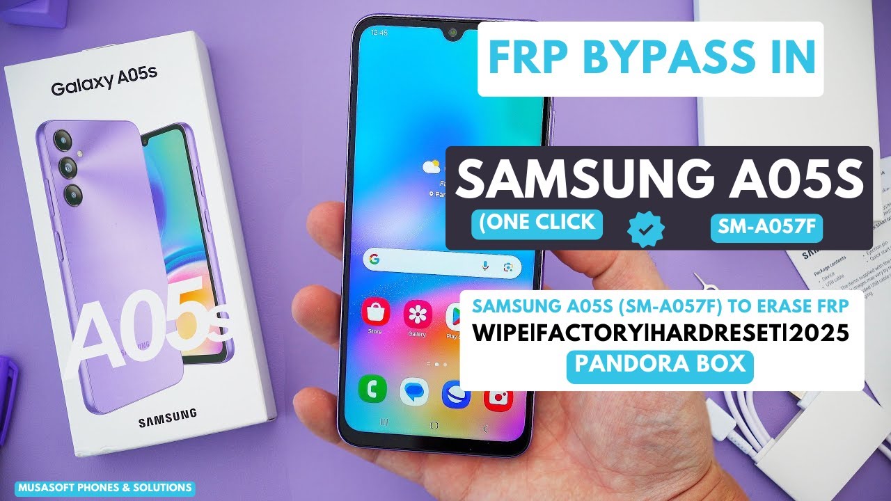 FRP BYPASS|REMOVE IN SAMSUNG A05S|SM-A057F FRP BYPASS|REMOVE IN SAMSUNG A05S|SM-A057F