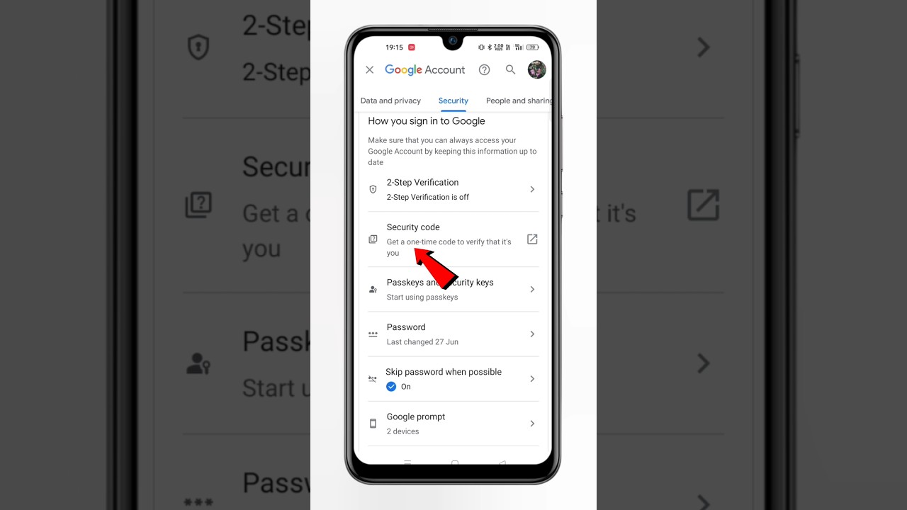 Google account ka one time security code kaise nikale | Google account ka one time security code kaise nikale |