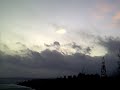 strange cloud in sky over Kirkcaldy