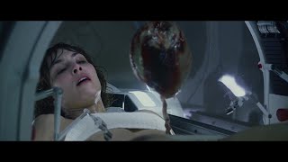 Prometheus 2012 Alien Pregnant Elizabeth Shaw Surgery Hd Pain Killers And Staples