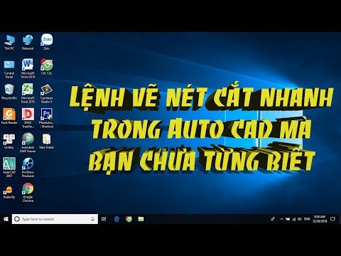 ✅ Lệnh vẽ nét cắt nhanh trong Auto Cad mà bạn chưa từng biết