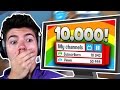 WE HIT 10,000 SUBSCRIBERS! | YouTubers Life #3