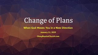 When God Moves You in a New Direction