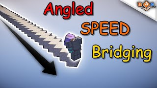 How to Diagonally Speed Bridge in Minecraft | BAS