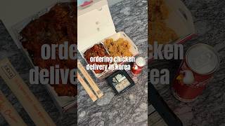 Ordering Chicken Delivery In Korea