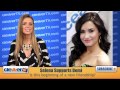 Selena Gomez Supports Demi Lovato