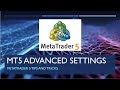 MetaTrader 5 tutorial advanced settings, tips and tricks MT5