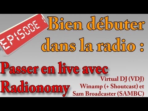 Tuto live pour Radionomy