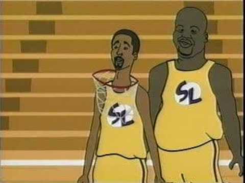 Shaq Breaks Hoop