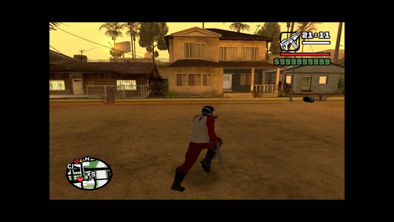 How to get infinite health in GTA San Andreas  YouTube