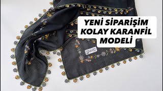 308 Siradaki̇ Si̇pari̇şi̇m Kolay Karanfi̇l İğne Oyasi Modeli̇ Turkish Needle Lace