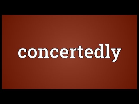 Header of concertedly
