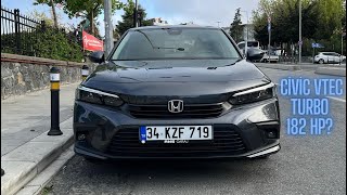 Honda Civic 1.5 Vtec 182Hp Sürüş İzlenimleri 0 Dan Son Hıza Cvt Nin Performansa Etkisi