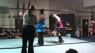 Calypso Vs Aaron Agony Battling Bombshells 2 July 2013
