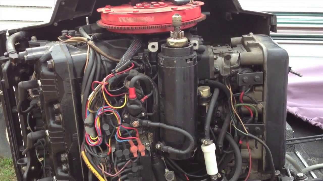 Mercury Blackmax XR4 - How to replace starter - YouTube