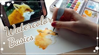? How To Watercolor || The Basics! ?
