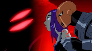 Slade Delivers Message to Raven - Teen Titans \