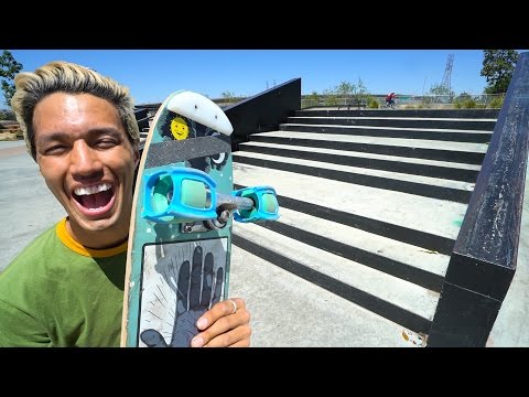 SKATER TRAINERS VS BIGGEST SKATEPARK!!!