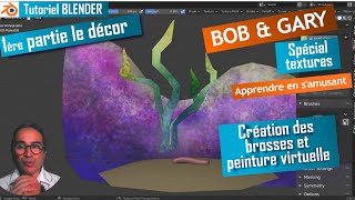 Création de brosses dans Blender - peindre à la souris - tutoriel en Français