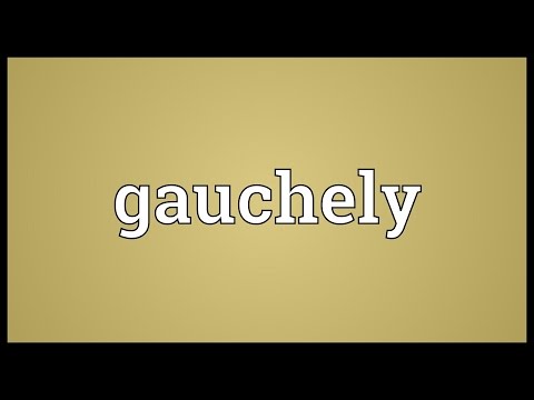 Header of gauchely