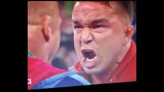 Chad Gable And Kurt Angle Engage In A Shoosh Off