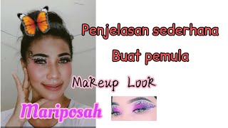 Mariposah🦋 eyeshadow Makelook (makeup tutorial)