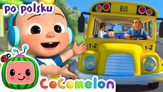 Koła W Autobusie Wersja Szkolna Cocomelon Po Polsku Piosenki Dla Dzieci