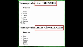 Enumerar Html Descubra A Maneira Fácil E Prática De Numerar E Listar...