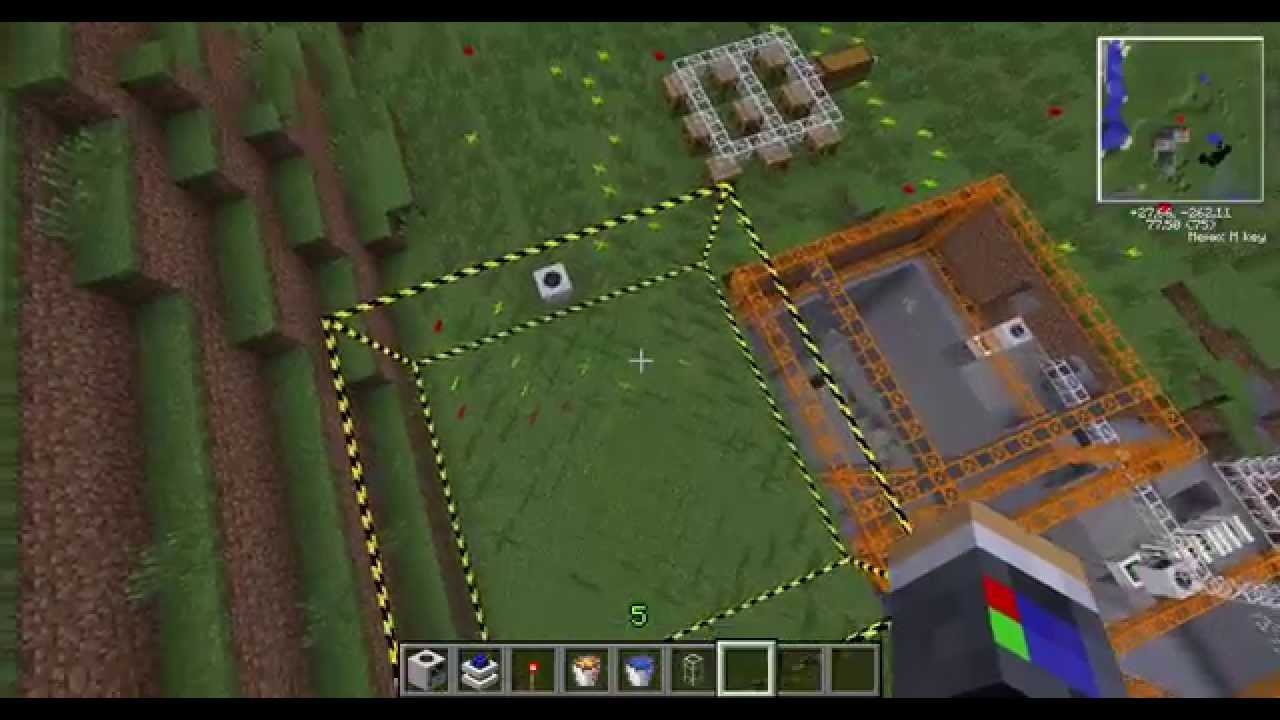 Как сделать большой карьер в buildcraft
