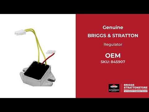 845907 Regulator - Briggs and Stratton - Genuine OEM Part 845907 Regulator - Briggs and Stratton - Genuine OEM Part