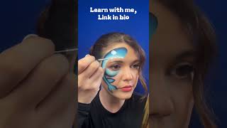 Shark Face Paint Tutorial