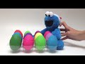 Play Doh Surprise Eggs Cookie Monster Angry Birds Mickey Mouse Princess Disney Hello Kitty