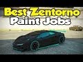 GTA 5 Online - Best "Pegassi Zentorno" Paint Jobs! [Touch Up Tuesday]