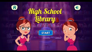 High School Library - Naughty Game Walkthrough - Cant Speak And Whisper But Get Naughty