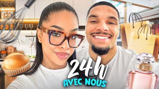 24H AVEC NOUS : 10000€ De Shopping + Embrouille En Cuisine + Recette Saumon Bowl