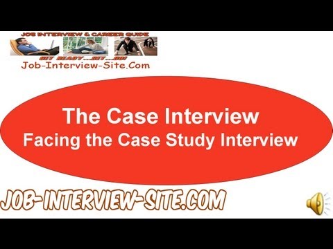 Interview case study questions and answers