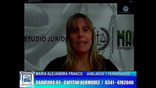 MARIA ALEJANDRA FRANCO, ABOGADA. JUBILADOS Y PENSIONADOS 16-09-21