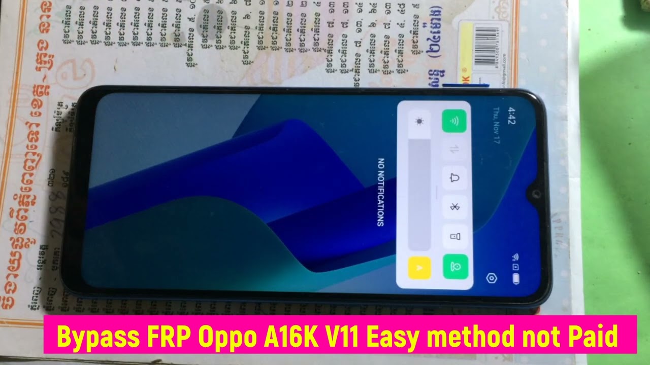 Oppo A16K / Oppo A16K Frp Bypass Android 11 Google Oppo A16K / Oppo A16K Frp Bypass Android 11 Google