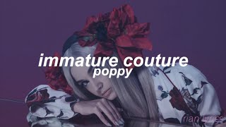 Watch Poppy Immature Couture video
