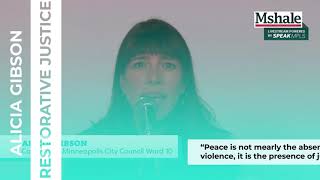Restorative Justice | Peace is Justice - Vote Alicia Gibson for Ward 10 City Council