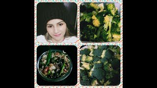 Stale rice recipe with Broccoli yummy tasty and healthy .