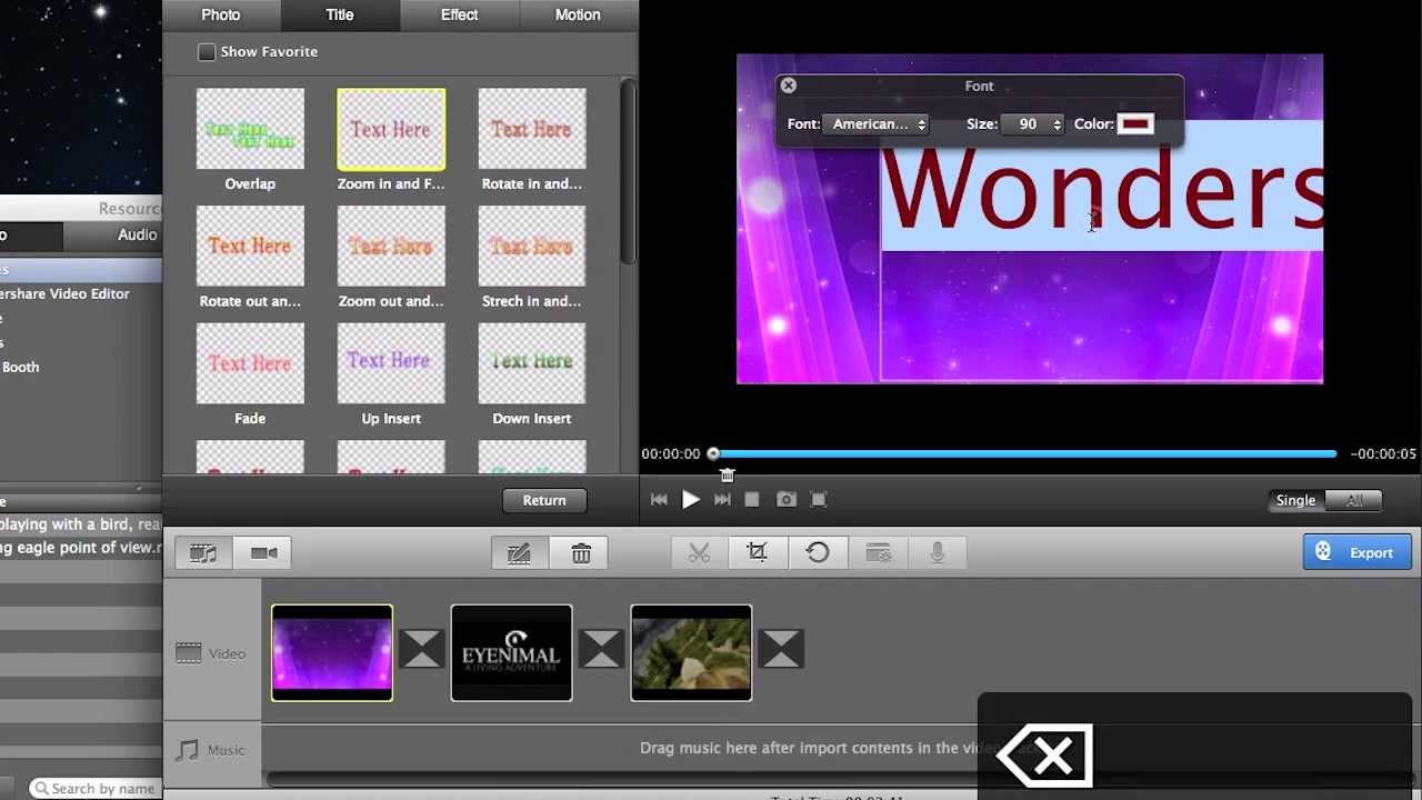 free video editor mac