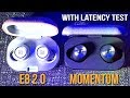 B&O E8 2.0 vs Sennheiser Momentum True Wireless Review with Unboxing, Latency Test