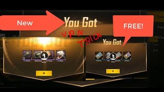 PUBG MOBILE NEW TRICK | NEW VPN TRICK GET FREE SKINS ,CRATES AND ADVANCED ROOM 100% WORKING|TAMIL