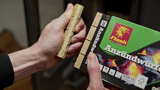 Boomex Product Video Firelighter Wood & Wax Cubes